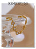 Heart Cubic Zirconia Shiny Bracelet Bangle Stainless Steel Jewelry Casting Technology Holiday Gifts - Image 12