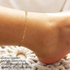 Stainless Steel Delicate Anklet for Women Gold Color Chain Anklet Bracelets on The Leg Do Not Fade Anklet Jewelry Women - Image 11