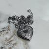 Romantic Heart Photo Locket Frame Pendant Necklace Silver Color Stainless Steel Love Heart Charms Necklaces Women Y2K Jewelry - Image 5