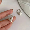 Geometric Metal Hoop Earrings for Women Gold Color/Silver Color Lady's Ear Earrings Daily Wear Versatile Jewelry - Image 30