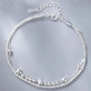 Silver Bracelets Lucky Bead Bracelets Woman Multi-layer Charm Bracelet Elegant Party Jewelry Gifts - Image 10