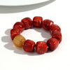 Acrylic Geometric Bead Bracelet with Elastic Stretch Fit - Image 28