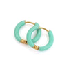 6pcs Colorful Enamel Stainless Steel Earring Hoop For Women Round Circle Huggie Earring Jewelry Supplies - Image 15