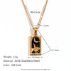 Tarot Queen Lover Magician Moon Necklace Stainless Steel Jewelry Gold Plated Decoration - Image 14