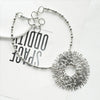 Exaggerated Metal Alloy Big Sun Pendant Necklace For Women Jewelry Show Model Clothing Statement Accessory - Image 5