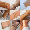 Classic Snake Chain Bracelets for Women Stainless Steel Cuban Chain Bracelet Woman Gifts Jewelry - Image 6