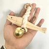 Wall Wooden Door Pendant Ultra-thin Tree Fish Ornament Lightweight Saves Space Wall-mounting Fish Hangable Pollack Charm Crafts - Image 5