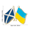 Ukraine Flag Badge Brooch Natinal Lapel Pins Flag Lapel Pins Country Flag Badge - Image 19