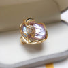 Big Baroque Pearl Jewelry Sets Gold Plating Freshwater Pearl Necklace Earrings For Women Gift - Image 6