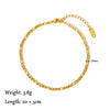 Summer Gold Color Anklets For Women Stainless Steel Firga Chain Feet Jewelry Layered Link Chain Accessory - Image 13