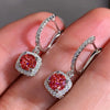 Full Paved Crystal CZ Hoop Earrings for Women Dazzling Accessories Wedding Party Delicate Birthday Gift Statement Jewelry - Image 2