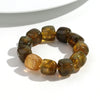 Acrylic Geometric Bead Bracelet with Elastic Stretch Fit - Image 29