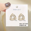 White Women's Dangle Earrings Blooming Flower Acrylic Enamel Butterfly Imitation Pearl Heart Hanging Earrings Elegant Brinc - Image 39