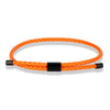 Classic Men Jewelry 3mm Orange Braided Leather Bracelet Simple Adjustable Charm Bracelet for Men Women Gifts - Image 10