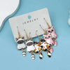 3 Pairs Fun and Cute Enamel Alloy Hanging Tail Cat Dangle Earrings Colored Cat Ear Jewelry Set Lovely Gift For Women Girls - Image 6