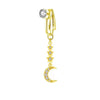 Gold Fake Piercing Belly Ring for Women Girl Fake Bellys Button Piercing Clip on Belly Button Rings Navel Ring Non Piercing - Image 15