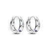 Star and Moon Circle Earrings Female Brilliant Zirconia Jewelry for Daily Life Engagement Accessories - Image 2