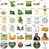 Saudi Arabia Flag Badge Flag Laple Pin Badges Flag Brooch - Image 4