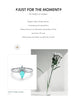 MODIAN 925 Sterling Silver Crown Finger Ring Paraiba Tourmaline Ring For Women Luxury Wedding Engagement Fine Jewelry