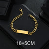 Personalized Bracelet For Men Women Stainless Steel Multi Styles Blank Nameplate Heart Bracelet Party Jewelry Gift - Image 33