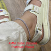 Zircon Tennis Anklet For Women Sexy Iced Out Crystal Gold Color Bracelet Leg Chain Beach Jewelry Sandals - Image 8