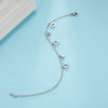 Stainless Steel Tiny Heart Charms Anklet Girl Summer Beach Dainty Moon Star Dangles Bohem Cute Ankle - Image 3