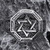 Jewish Vintage Punk Hexagram Star of David Ring Men Stainless Steel Male Boy Biker Jewelry Creativity Gift R592S03 - Image 2
