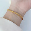 Silver 4MM Twisted Rope Bracelets For Women Men Minimalist Couple Chain Bracelet Male Silver Jewelry Gifts - Image 3