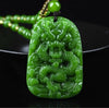 Purple Robe Jade Dragon Pendant Necklace Chinese Jewelry Lucky Gemstone Carved Charm Man Woman Amulet - Image 6
