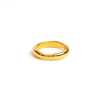 Ripple Stainless Steel Band Rings in Gold Tone and Silver Tone - Image 7