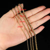 Nuoya Stainless Steel Gold Plated Rope Chain Necklace Width 2/3/5mm Twisted Chain Gold Color Necklace for Men Women Jewelry - Image 7