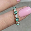 Round Cubic Zircon Promise Rings for Women Novel Accessories Wedding Rings Silver Color/Gold Color Jewelry - Image 7