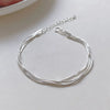 Silver Bracelets for Women Simple Korean Multi Layer Coil Adjustable Bracelets Party Wedding Jewelry Gifts - Image 5