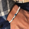 Beaded Bracelet with Center Eye Motif in Multiple Styles - Image 1
