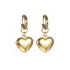 Stainless Steel Heart Drop Huggie Earrings For Women Girlfriend Earrings Jewelry Valentine's Day Gifts - Image 8