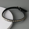 Anime Death Note Necklace Misa Amane Leather Choker Necklaces For Men Women Hip Hop Punk Rivet Collar Cosplay Jewelry Gifts - Image 3