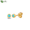 Silver Needle Colorful Gemstone Earrings for Women Water Drop Pendant Stud Earrings Wedding Jewelry Gifts - Image 13