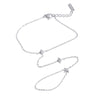 NiNice Stainless Steel Necklace Y-shaped Chain Octagonal Star Zircon Bracelet Foot Chain Design Gift - Image 18