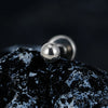 18G/16G Titanium Ball Threadless Push Pin Labret Stud Earring Nose Tragus Cartilage Conch Helix Piercing - Image 6