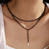 Gothic Black Peach Heart Star Pendant Necklace For Women Men Sliver Color Love Short Choker Punk Y2K Charms Jewelry Accessories - Image 10