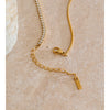 Stainless Steel Cubic Zirconia Chain Long Hanging Drop Necklace Women Temperament Jewelry - Image 4