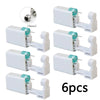 6pcs Disposable Ear Piercing Gun Built-in Earrings Studs Safety Self Ear Piercing Tools Set - Image 11