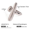 316L Stainless Steel Ring with Gold-Tone and Silver-Tone Designs - Image 16