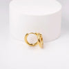 Geometric Square Star Heart U Shape Hoop Earrings For Women Men Golden Sliver Color Stainless Steel Retro Piercing - Image 29