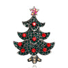 Christmas Sparkling Crystal Botanical Brooch Rhinestone Pearl Christmas Tree Pin Men and Women Accessories Holiday Gift - Image 22