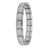 Women's Jewelry 9mm Width Itanlian Elastic Charm Bracelet Stainless Steel Bangle ST - Image 22