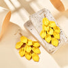 Korean Acrylic Petal Tassel Dangle Earrings For Women Holiday Fairy Wedding Party Jewelry Accessories Gift - Image 10