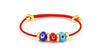Adjustable Turkish Evil Eye Rope Bracelet in Multiple Colors - Image 32