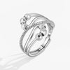 Smjel Ring Fidget Spinner Rings Adjustable for Women Rotating Freely Spinning Accessories Jewelry Gifts - Image 20