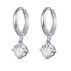 Small Hoop and Stud Earrings with Charm and Chain Styles - Image 24
